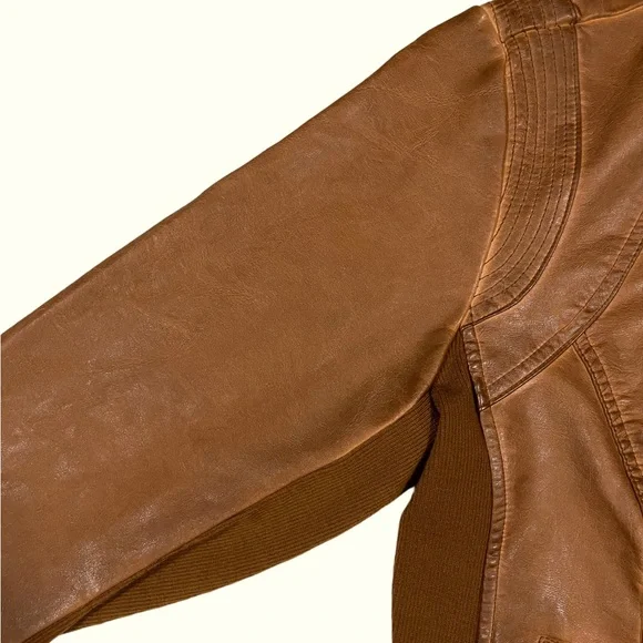 MAURICES BROWN MOTTO JACKET - Picture 4 of 9